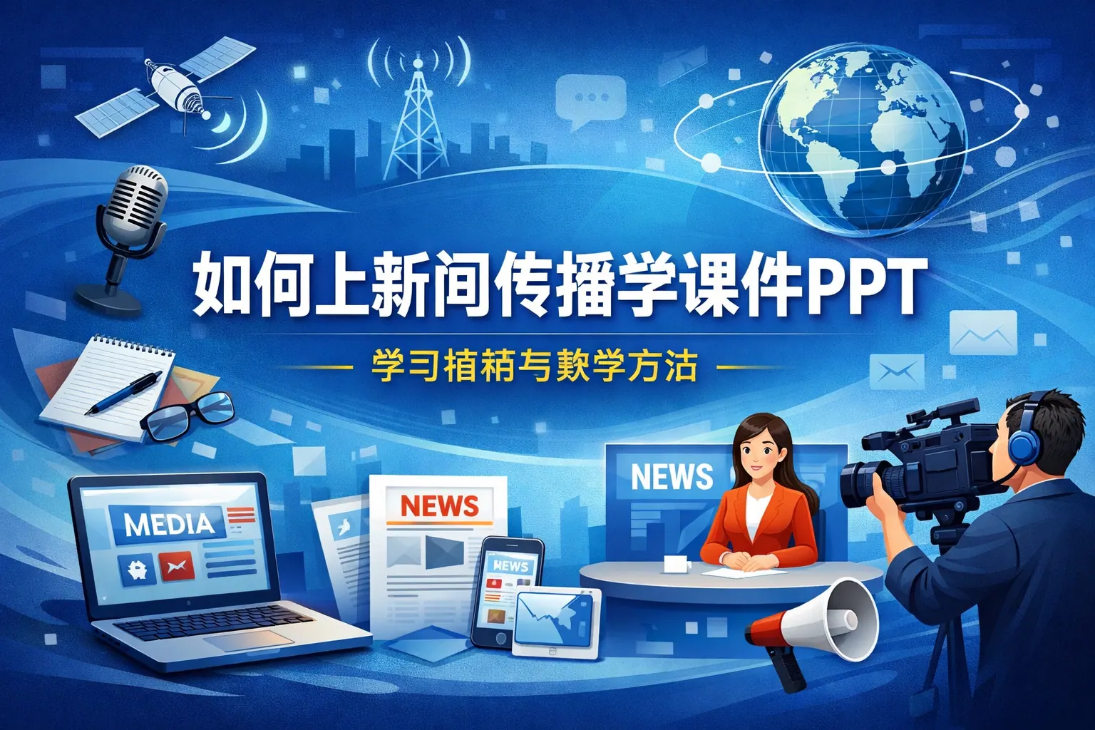如何上新闻传播学课件ppt