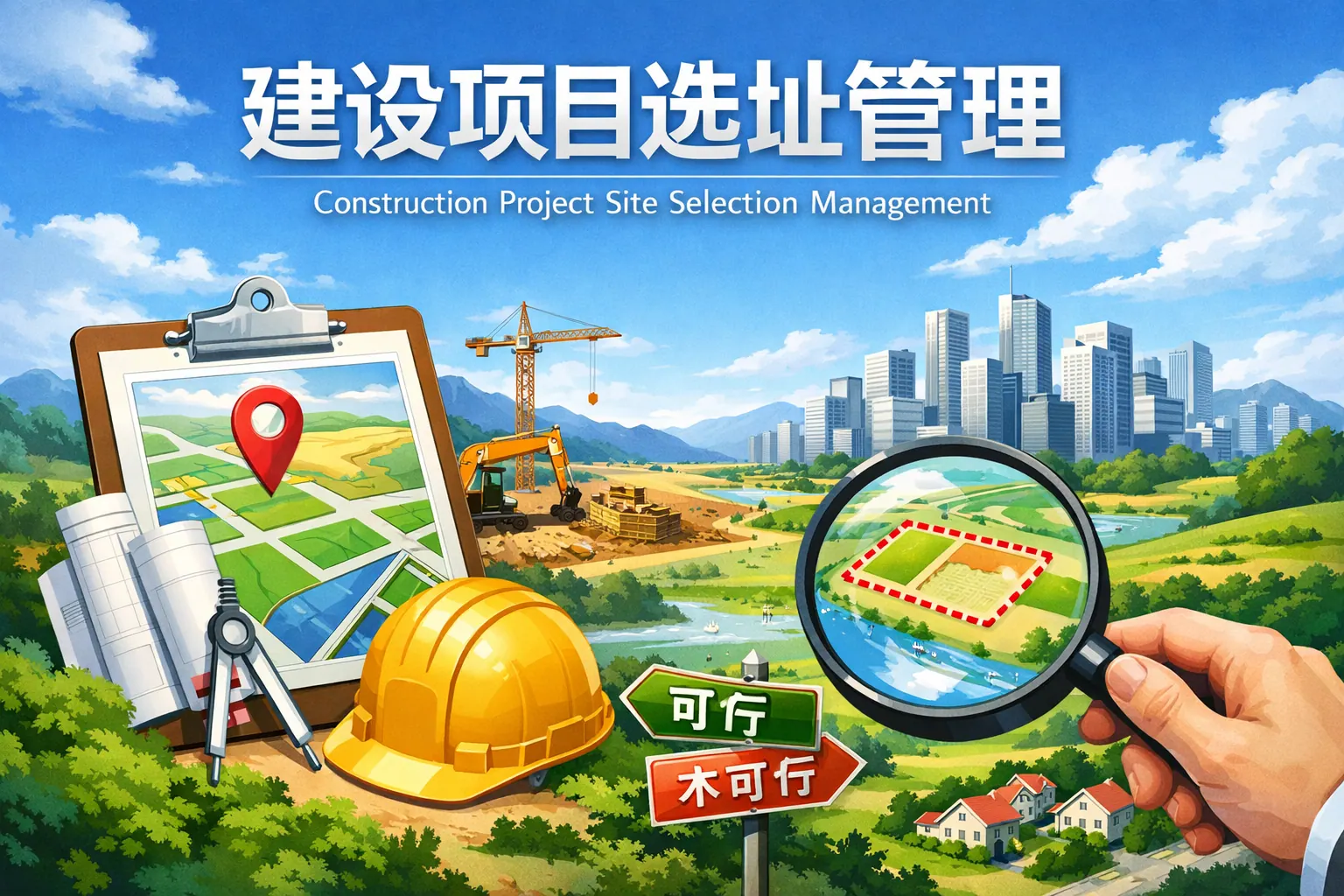 建设项目选址管理是