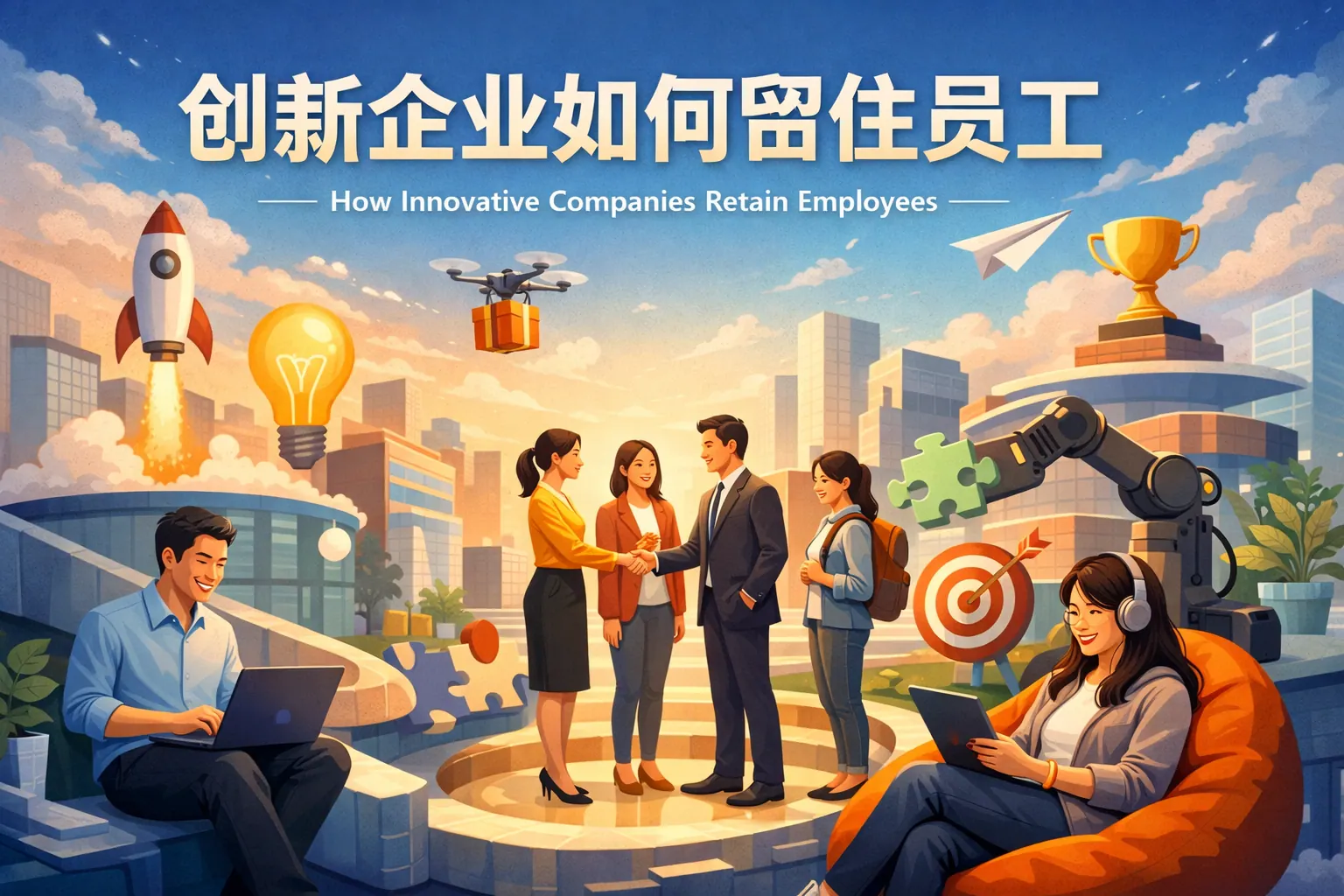 创新企业如何留住员工