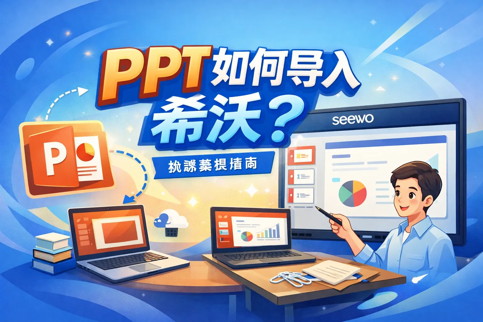 ppt如何导入希沃