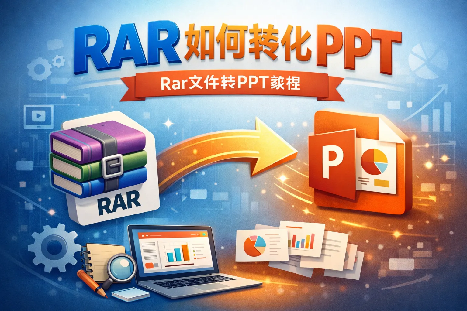 rar如何转化ppt