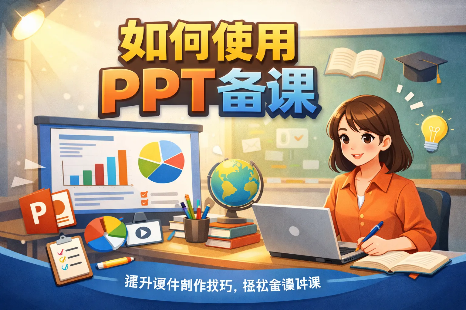 如何使用ppt备课