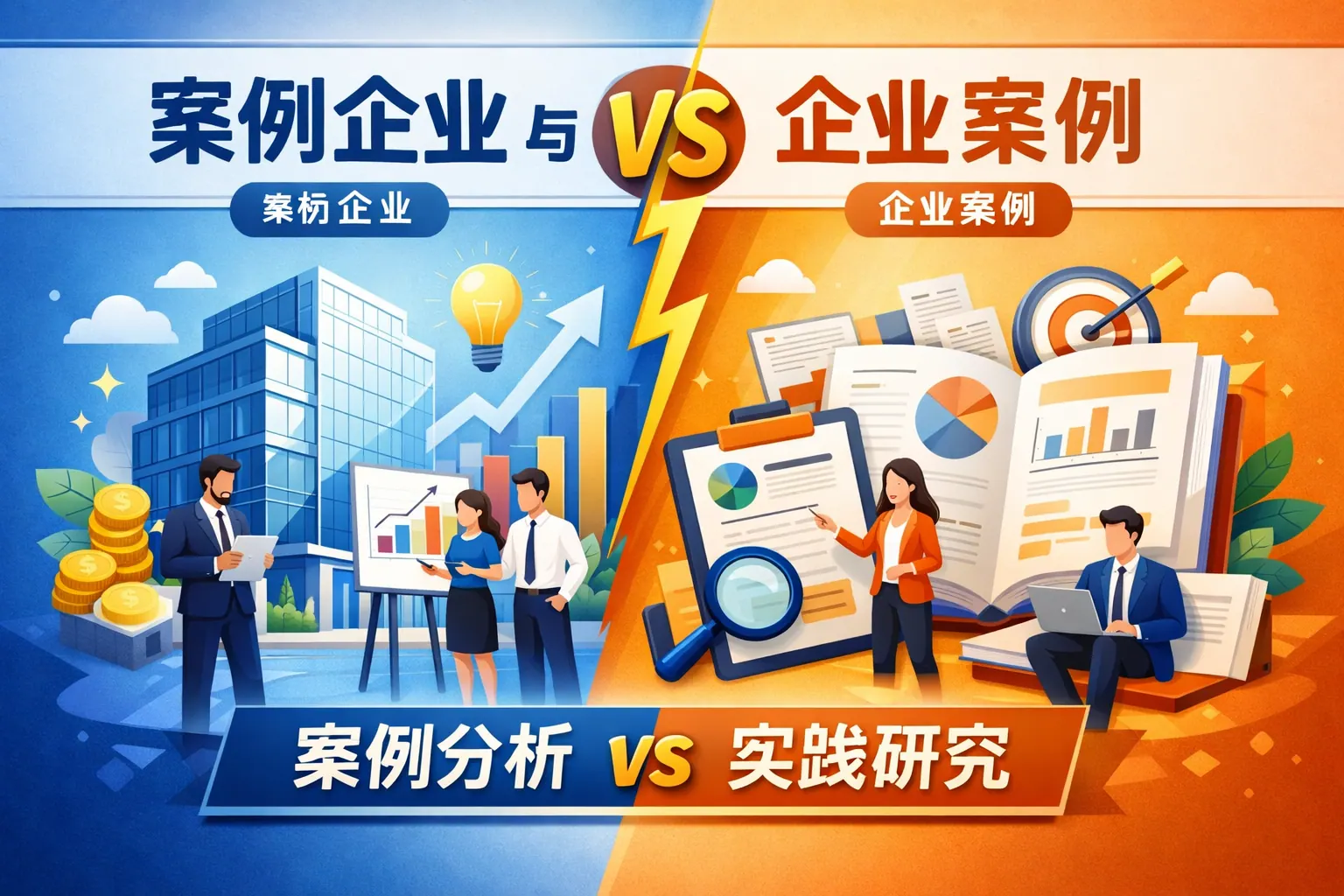 案例企业与企业案例区别