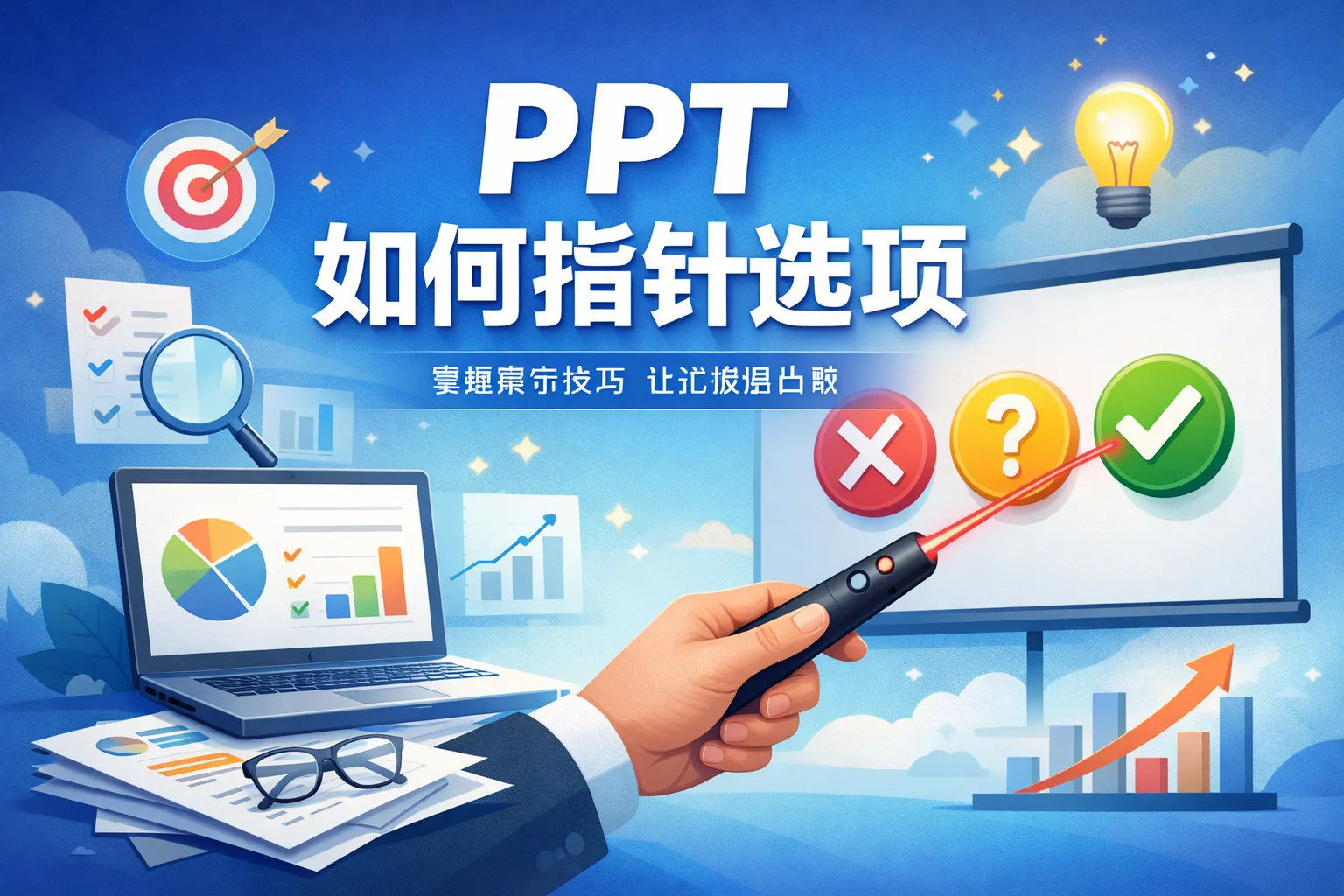 ppt如何指针选项