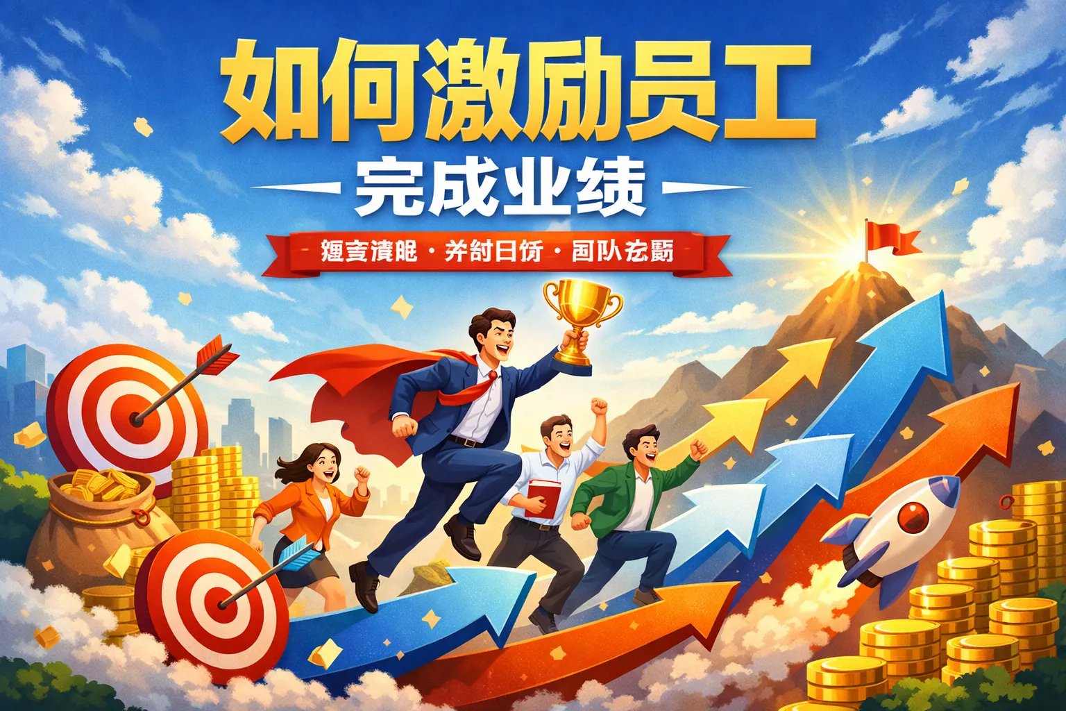 如何激励员工完成业绩