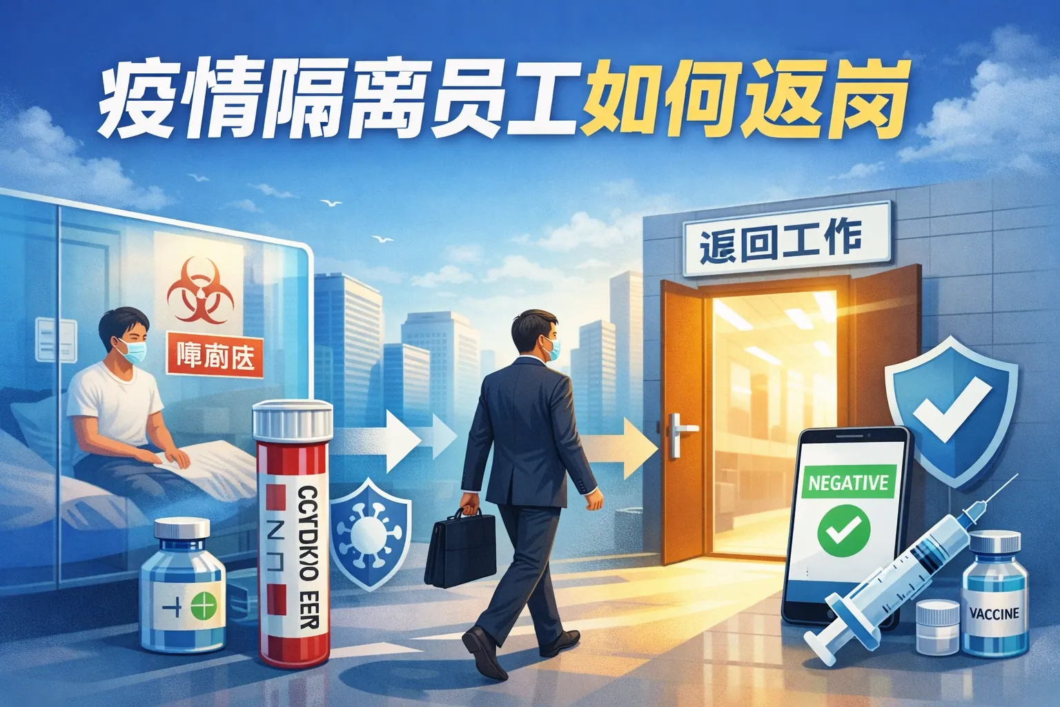 疫情隔离员工如何返岗