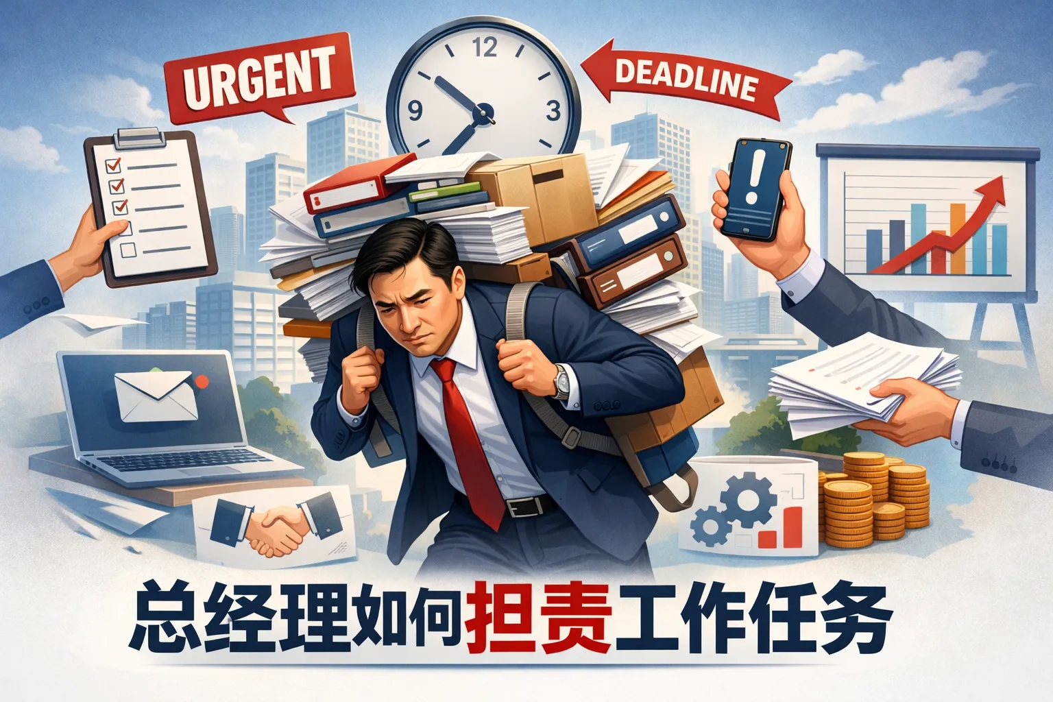 总经理如何担责工作任务