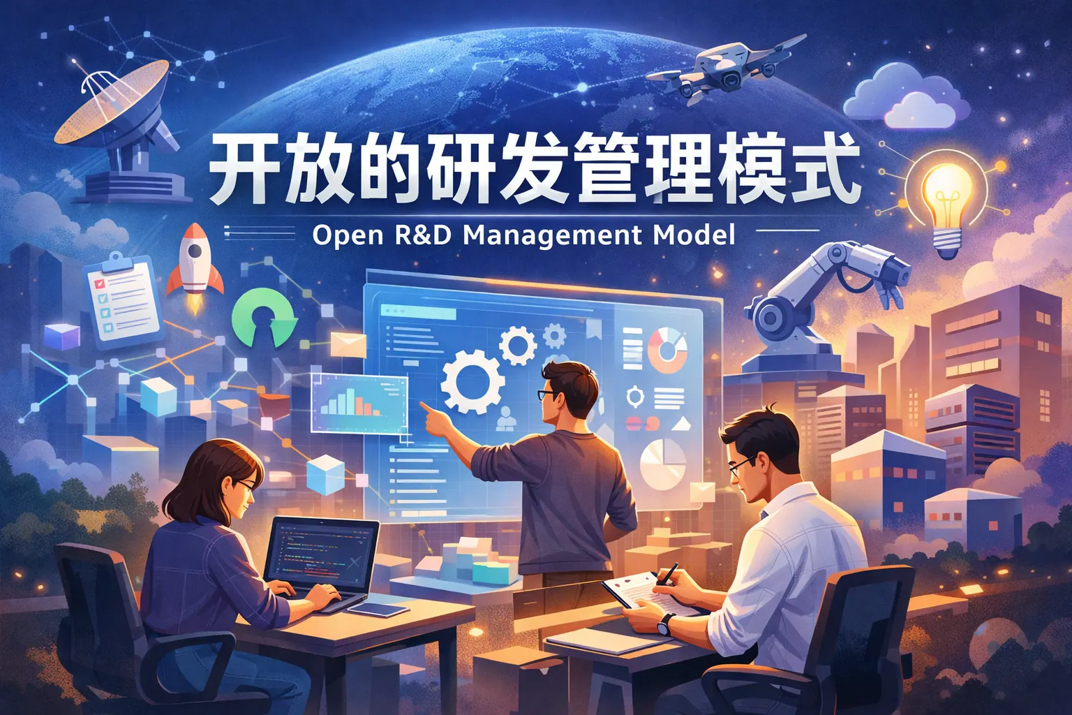 开放的研发管理模式
