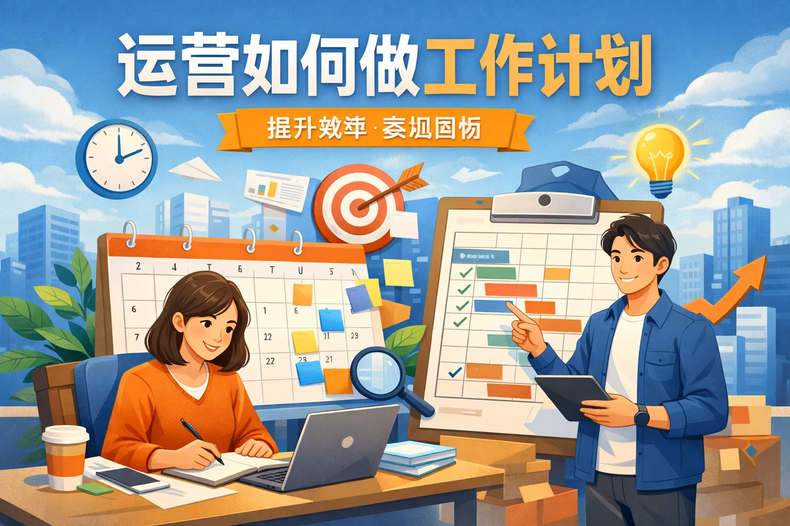 运营如何做工作计划