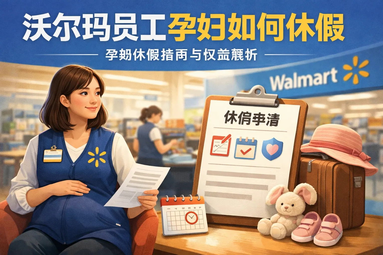 沃尔玛员工孕妇如何休假
