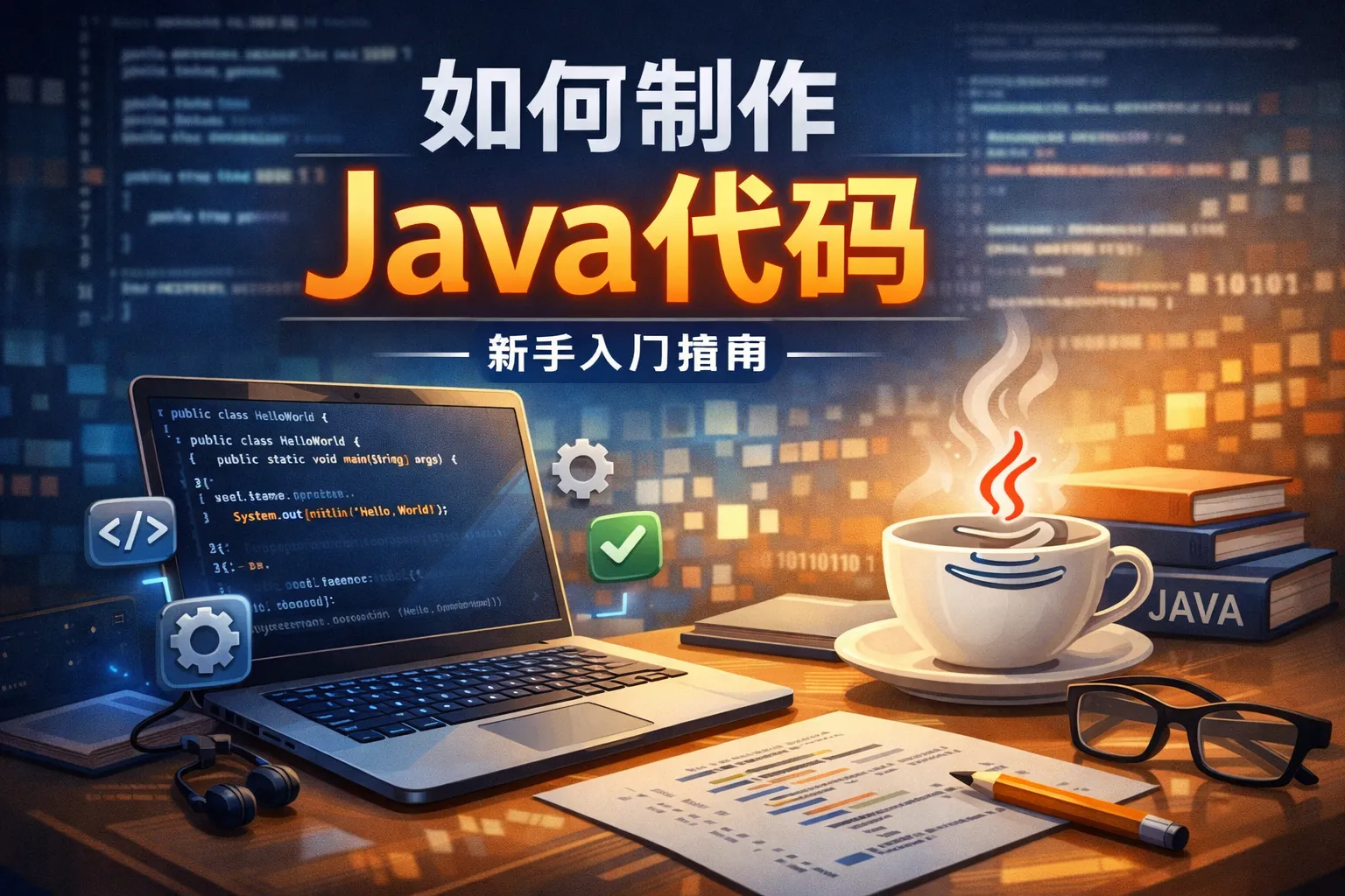 如何制作java代码