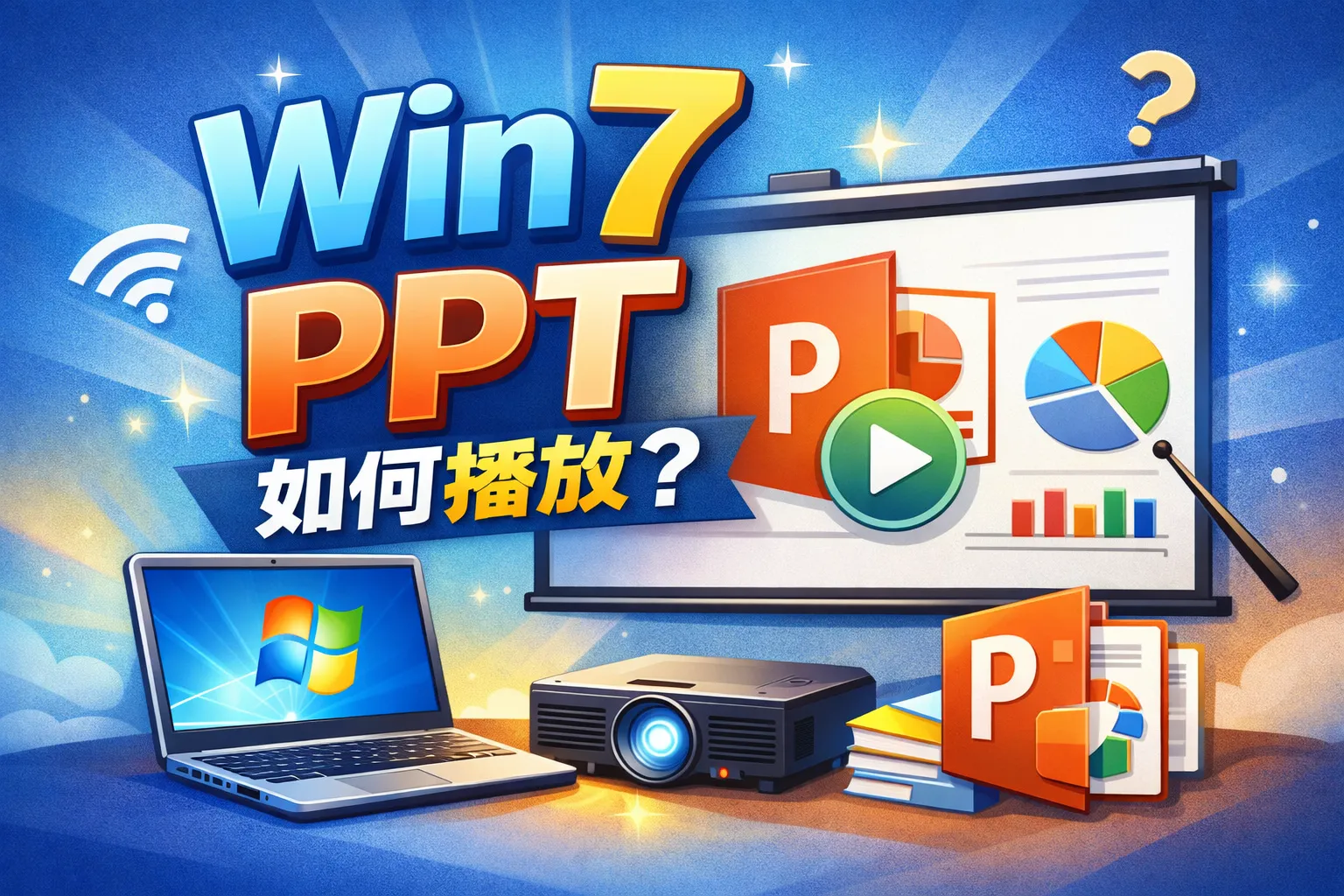 win7ppt如何播放