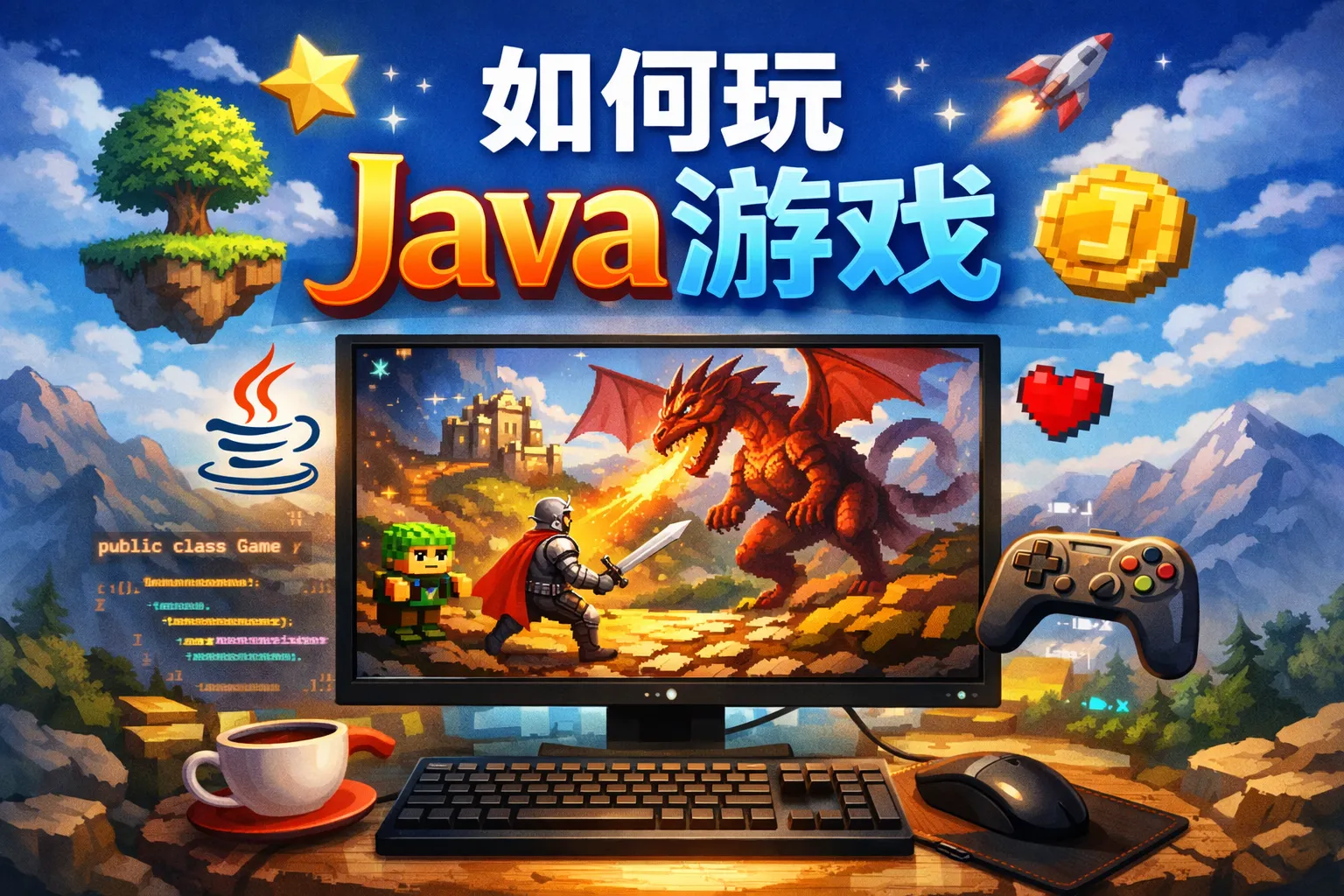 如何玩java游戏