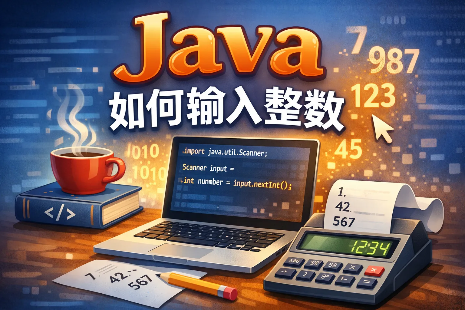 java如何输入整数