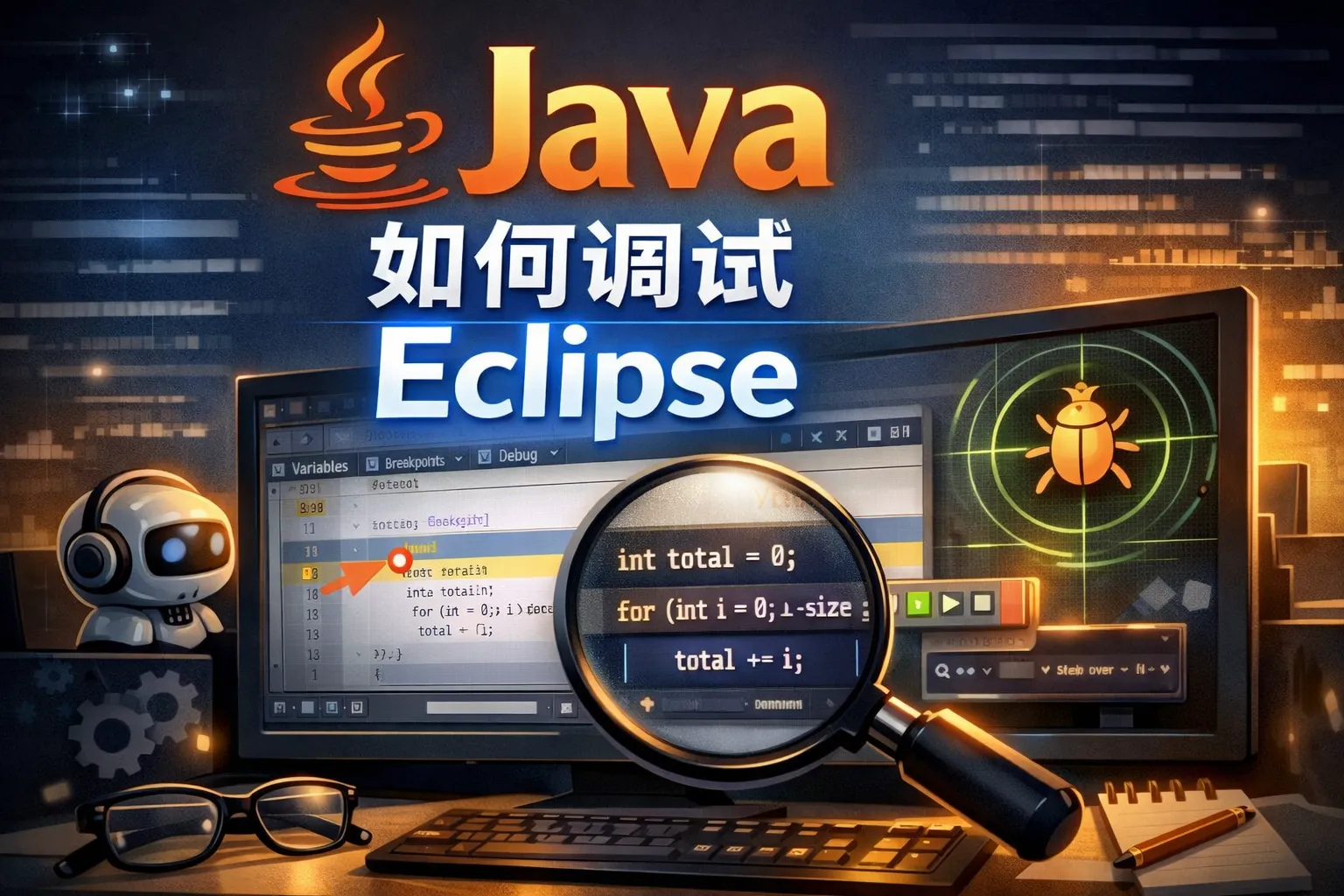 java如何调试eclipse