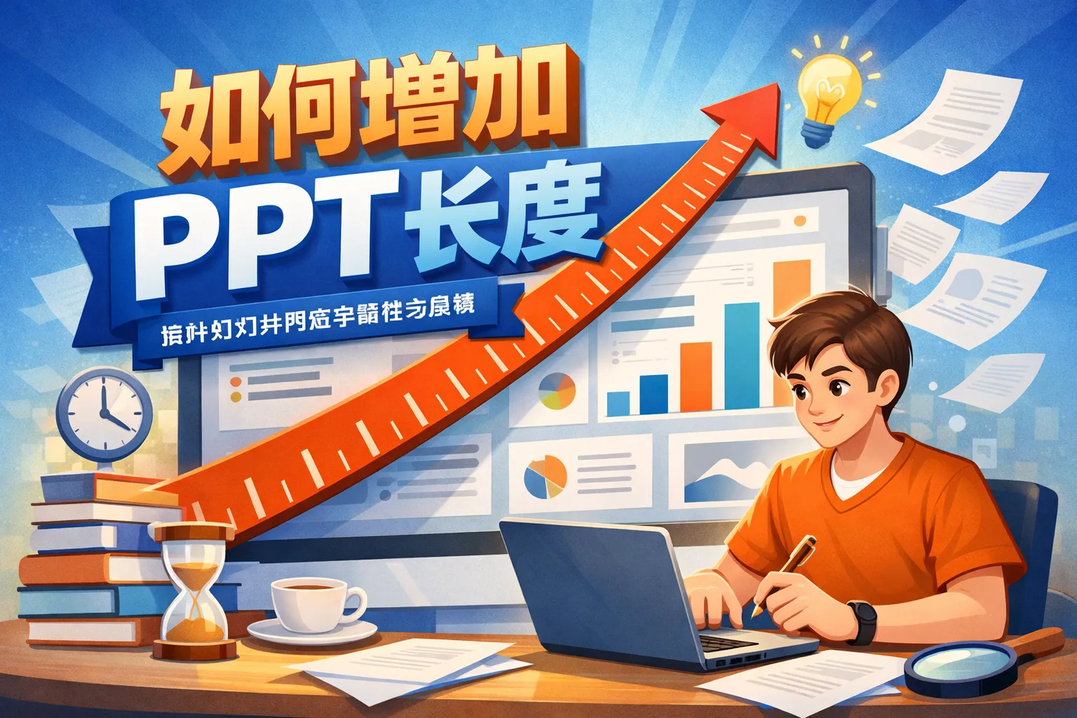 如何增加PPT长度