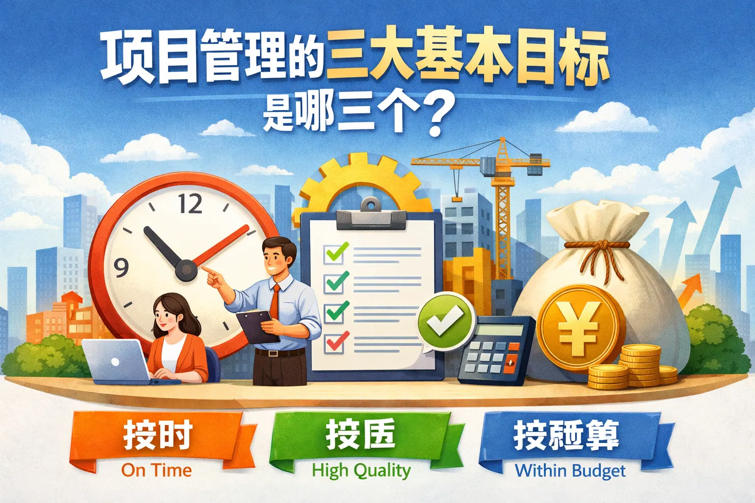 项目管理的三大基本目标是哪三个