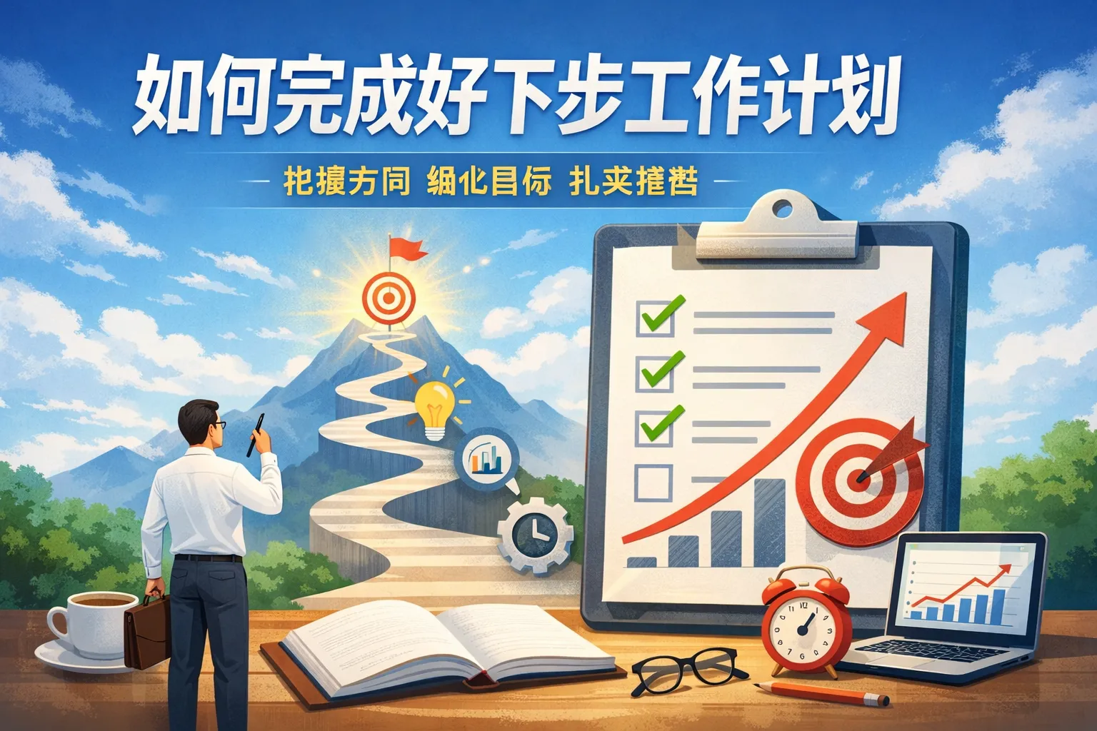 如何完成好下步工作计划