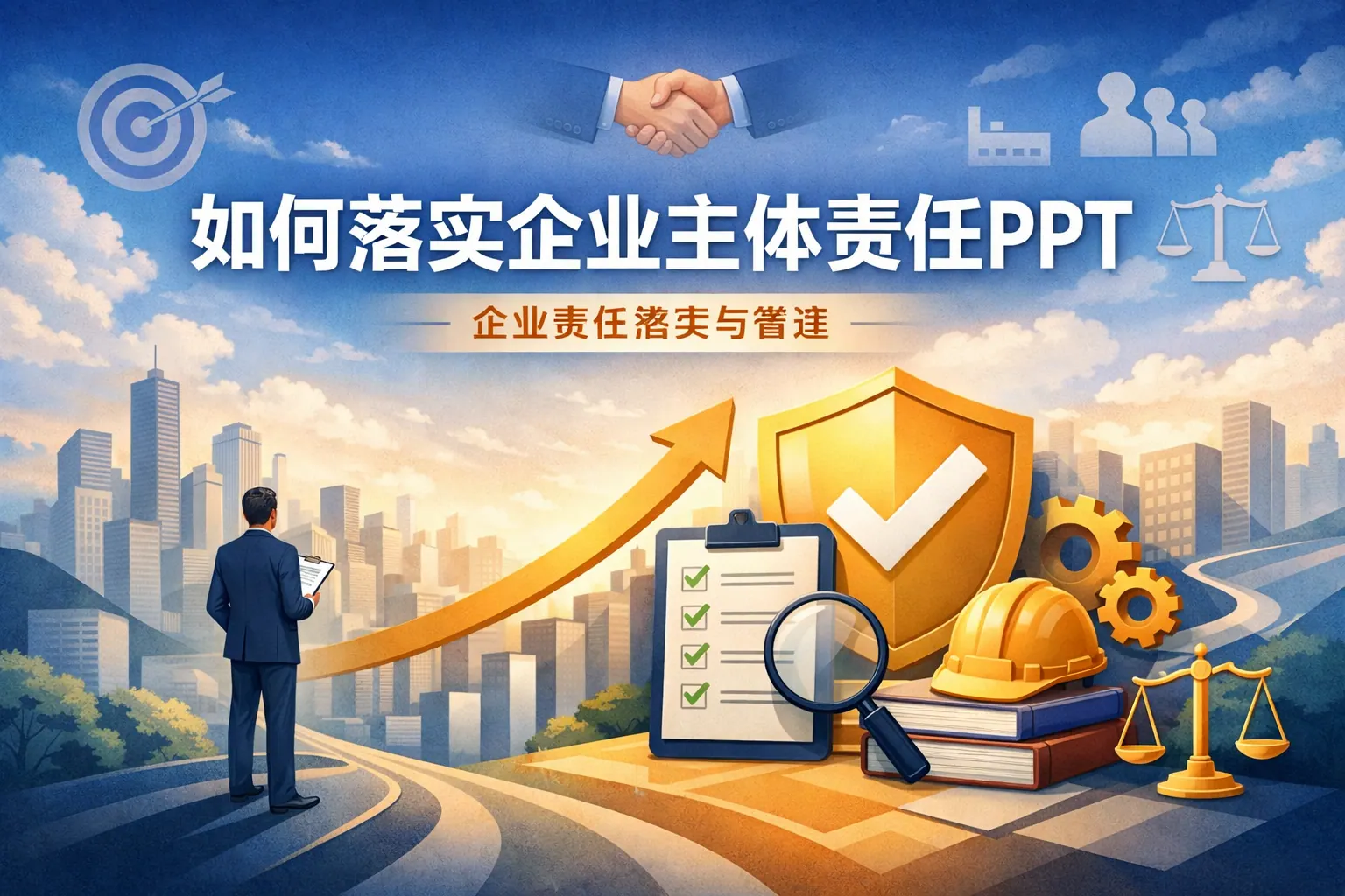 如何落实企业主体责任ppt