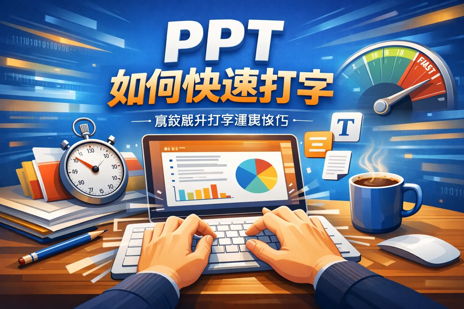 ppt如何快速打字