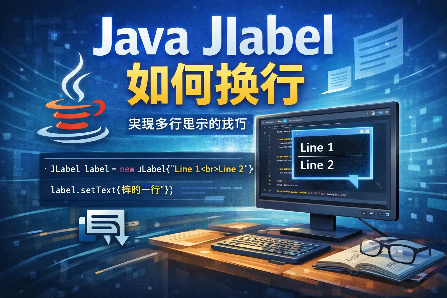 java jlabel如何换行
