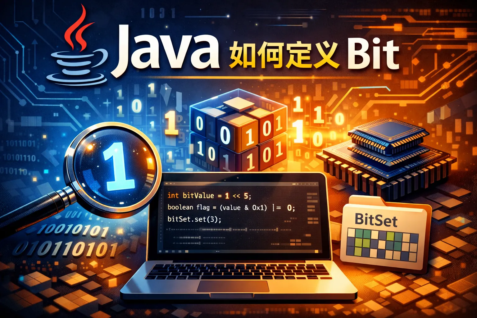 java如何定义bit