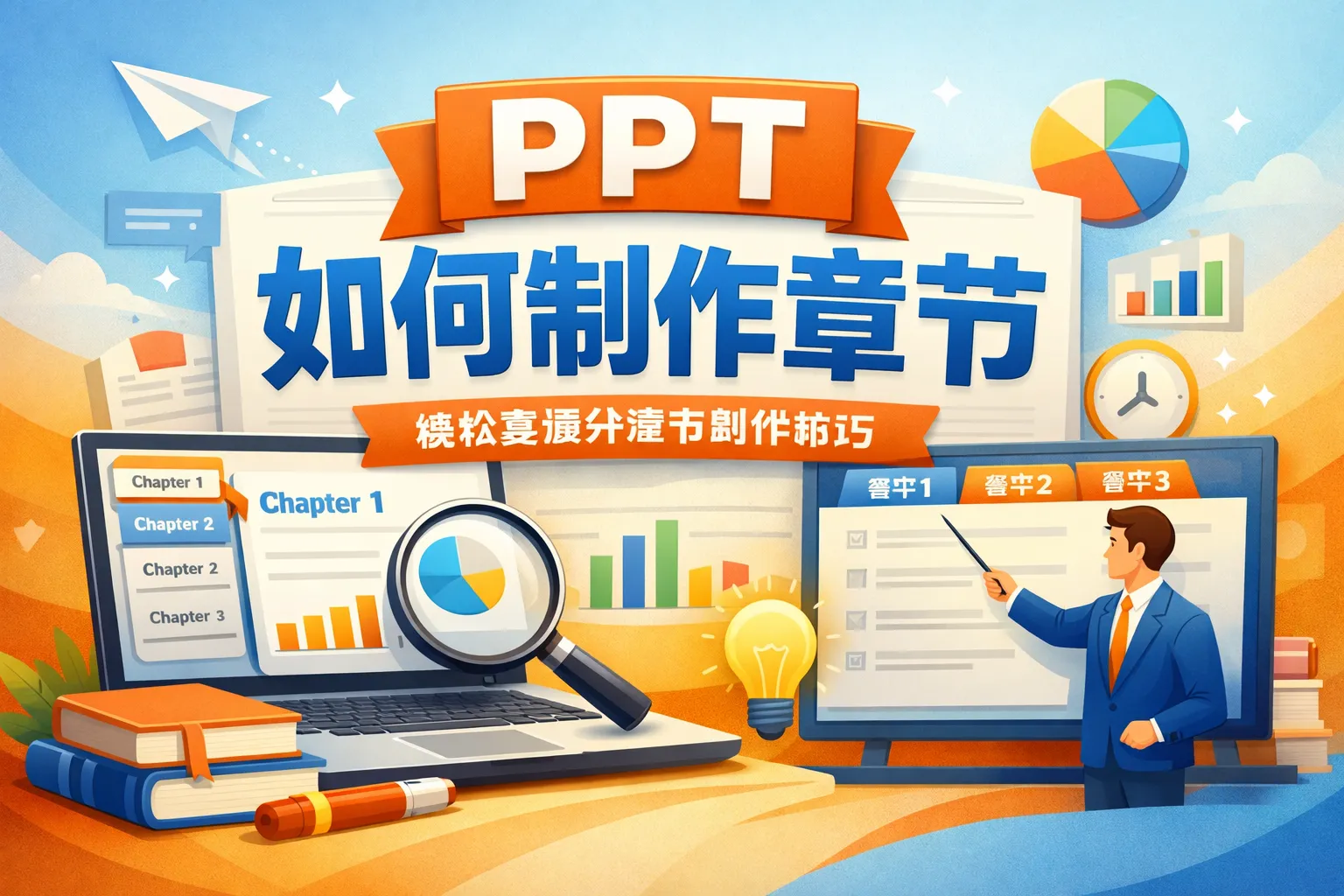 ppt如何制作章节