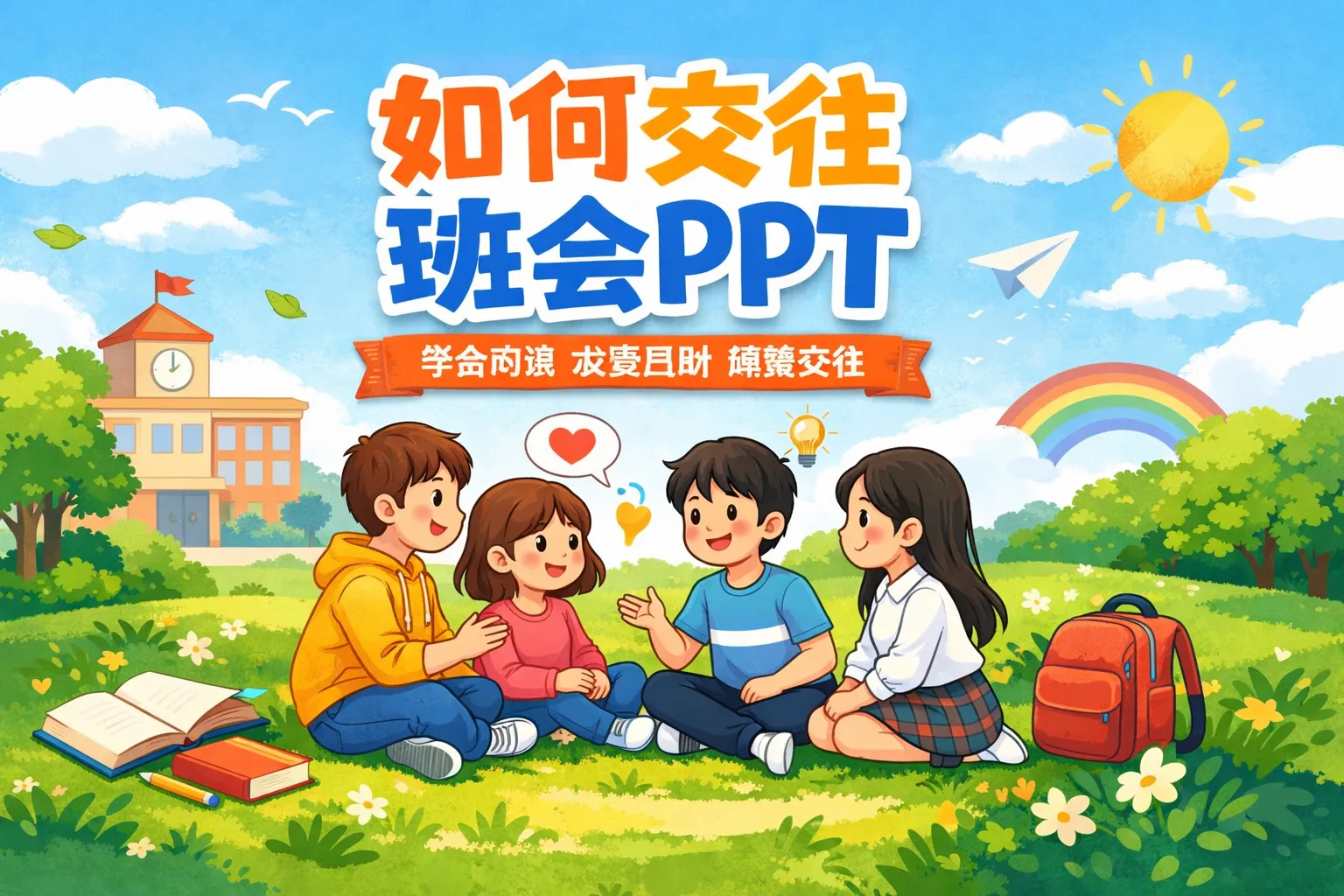 如何交往班会ppt