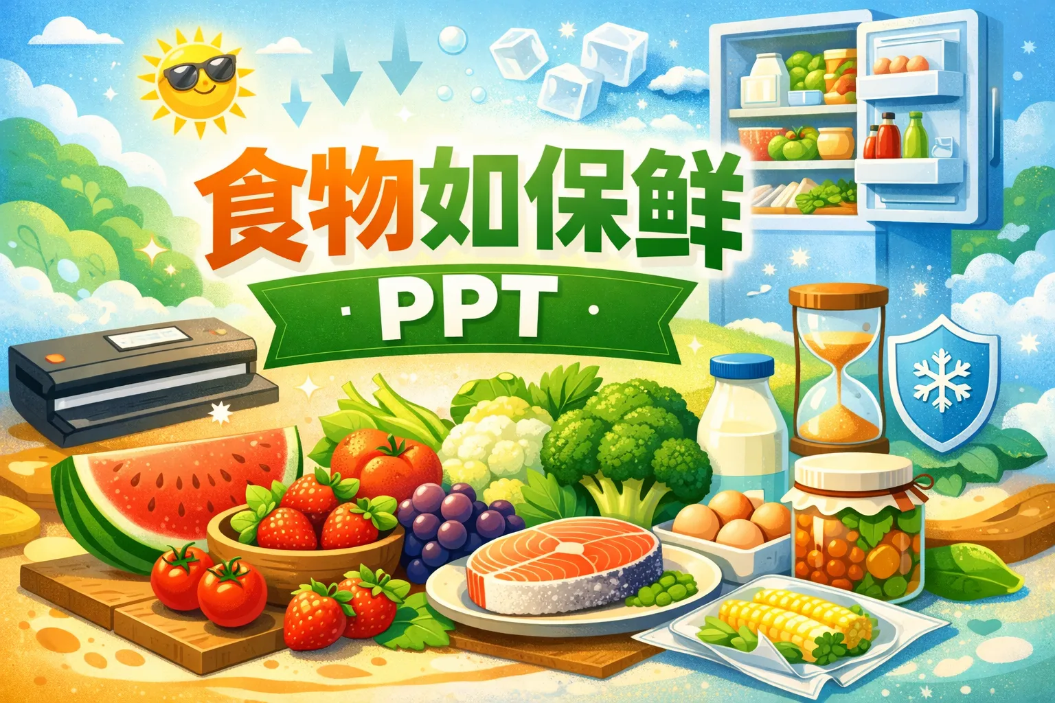 食物如何保鲜ppt