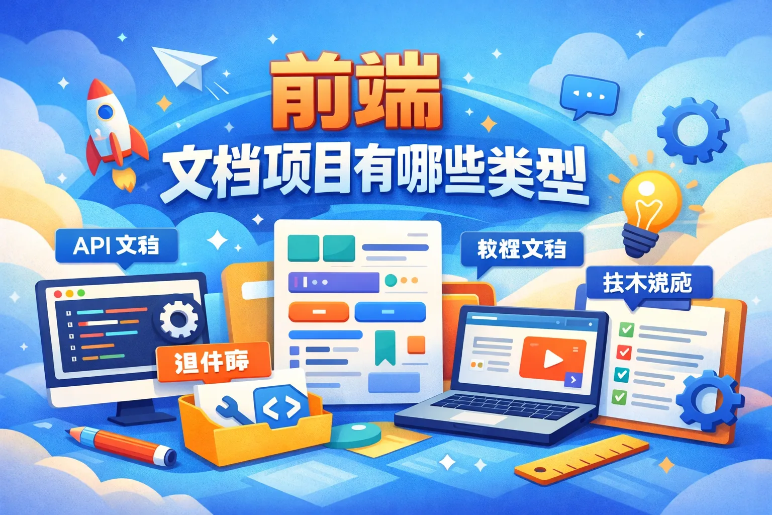 前端 文档项目有哪些类型