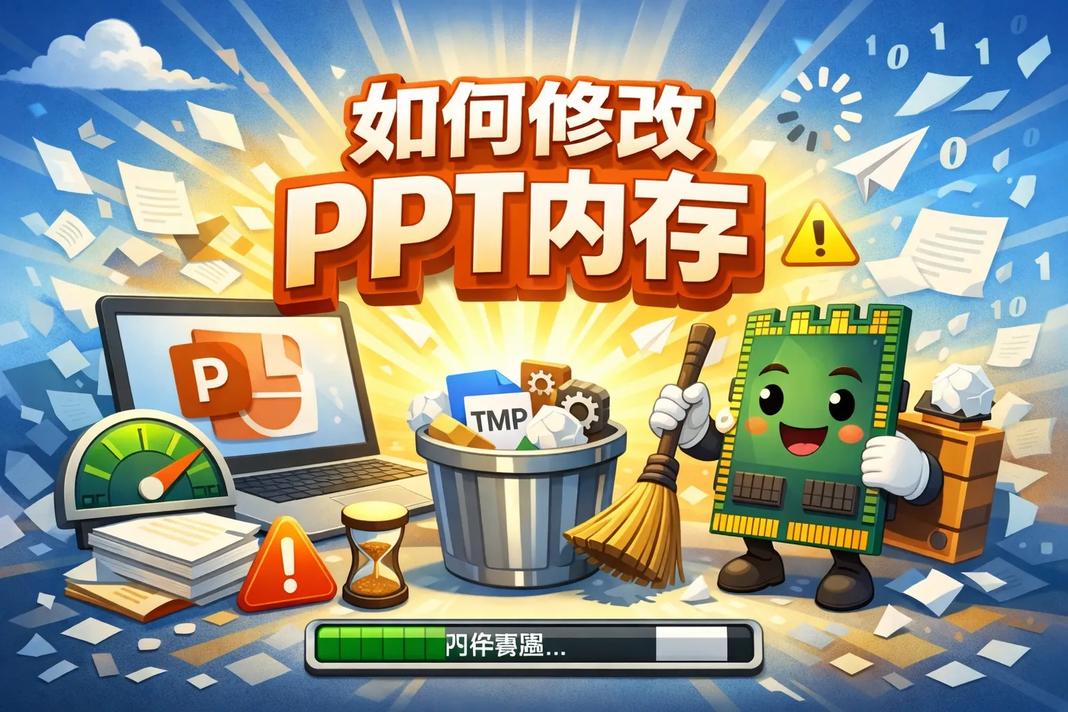 如何修改ppt内存