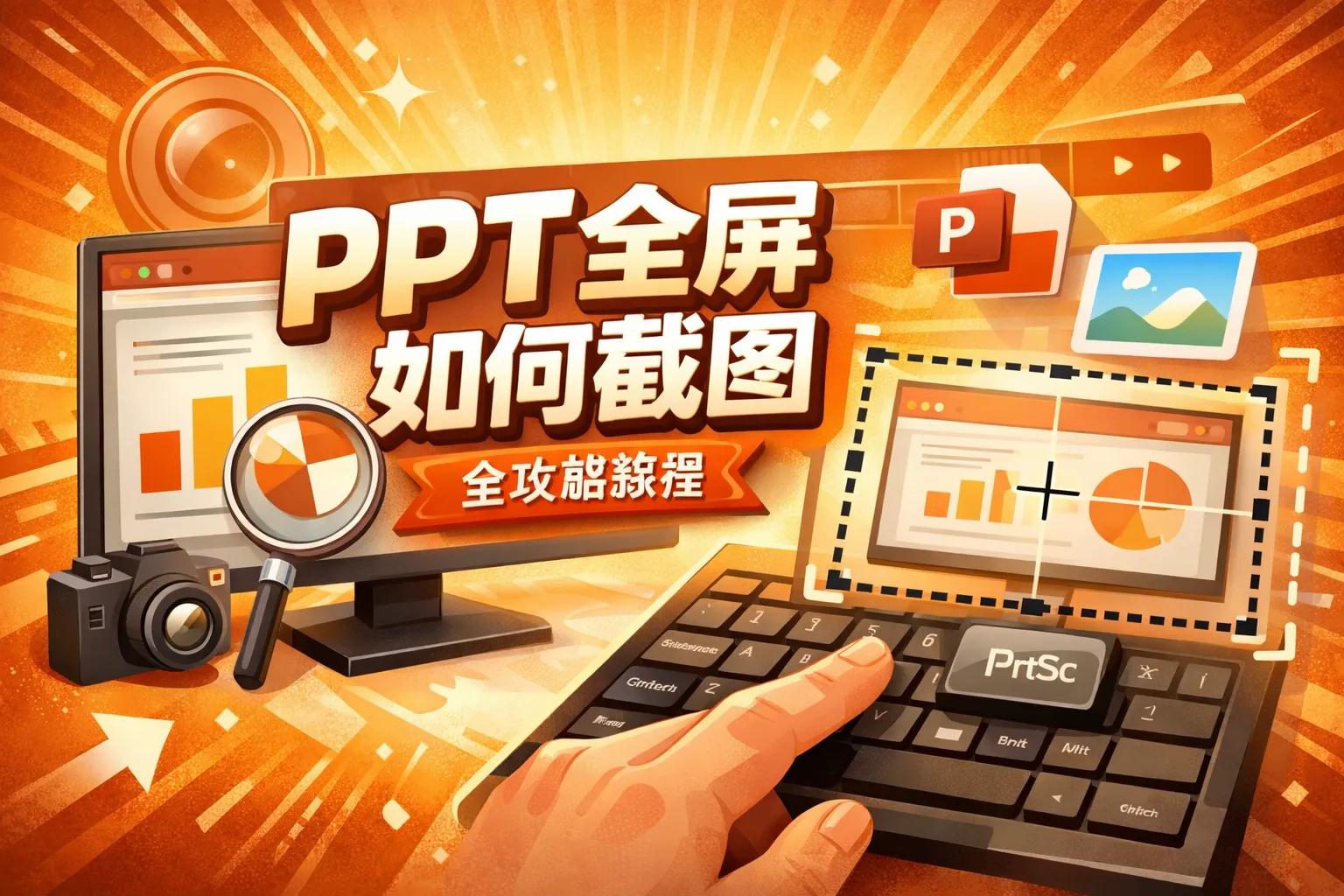 ppt全屏如何截图