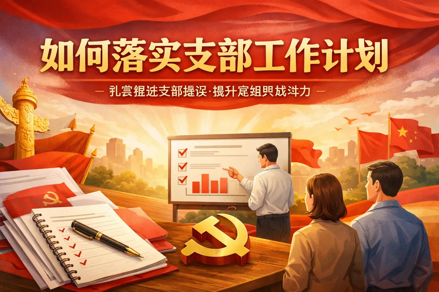 如何落实支部工作计划