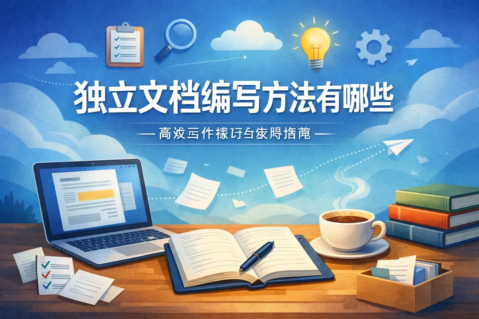 独立文档编写方法有哪些