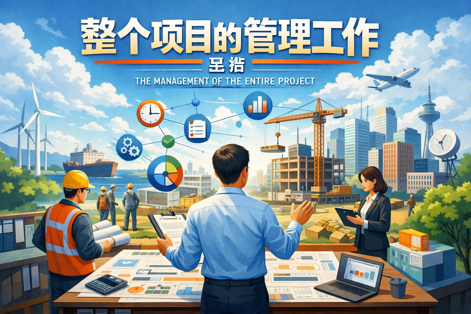 整个项目的管理工作是指