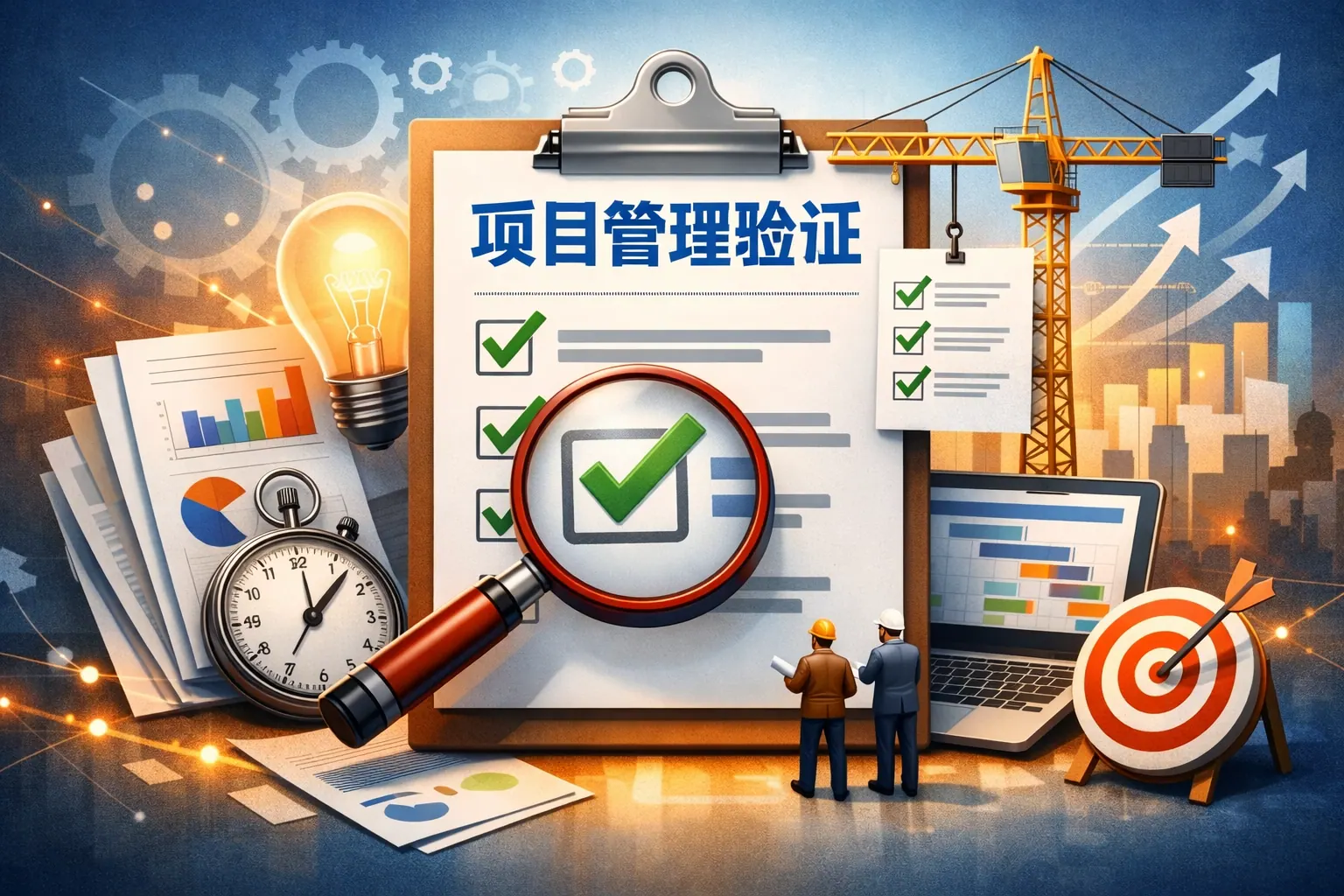 验证项目管理的方法是