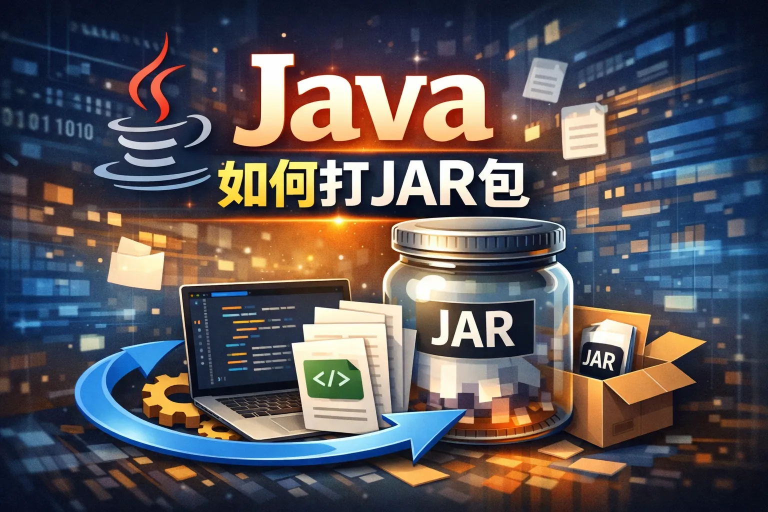 java如何打jar包