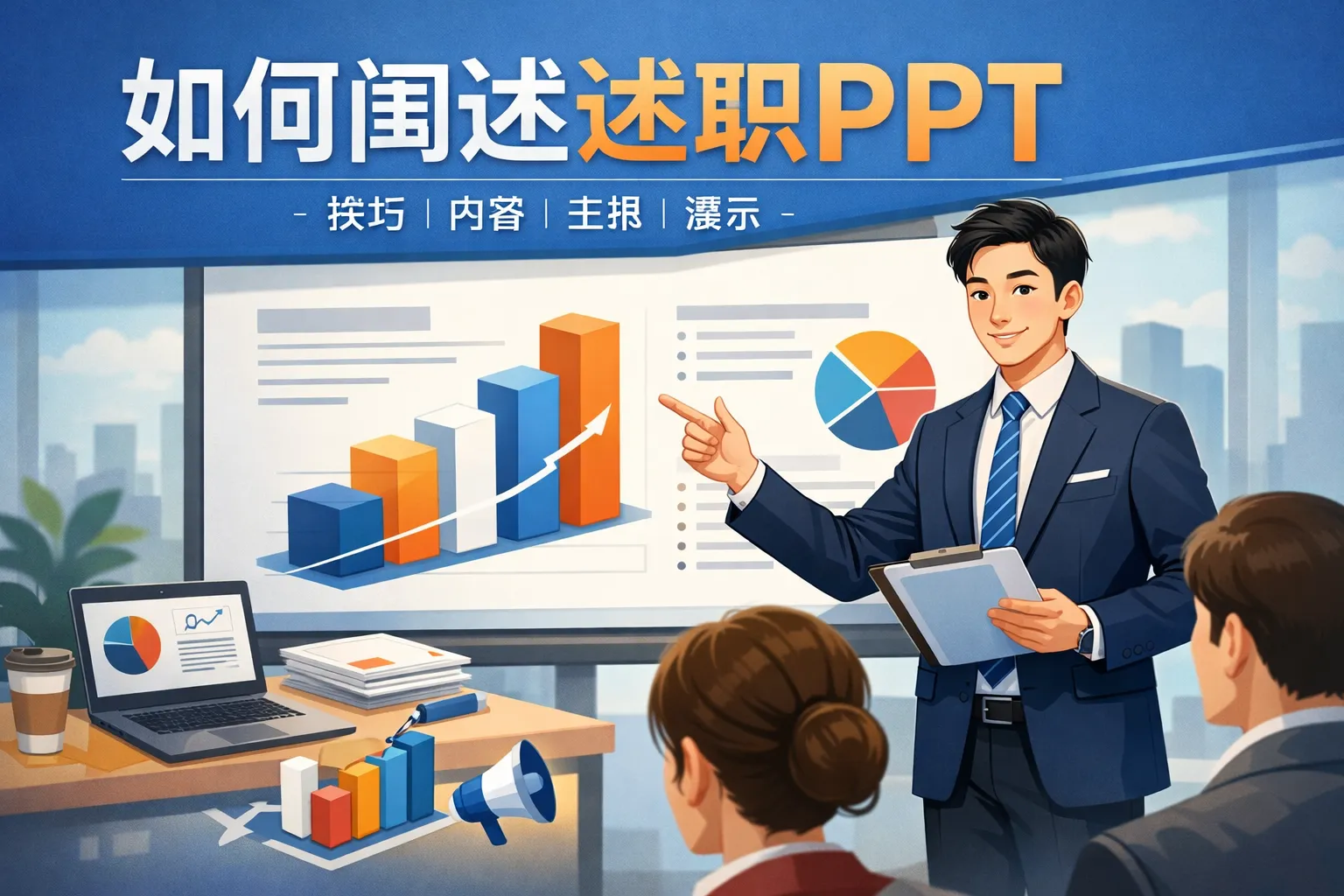 如何阐述述职ppt