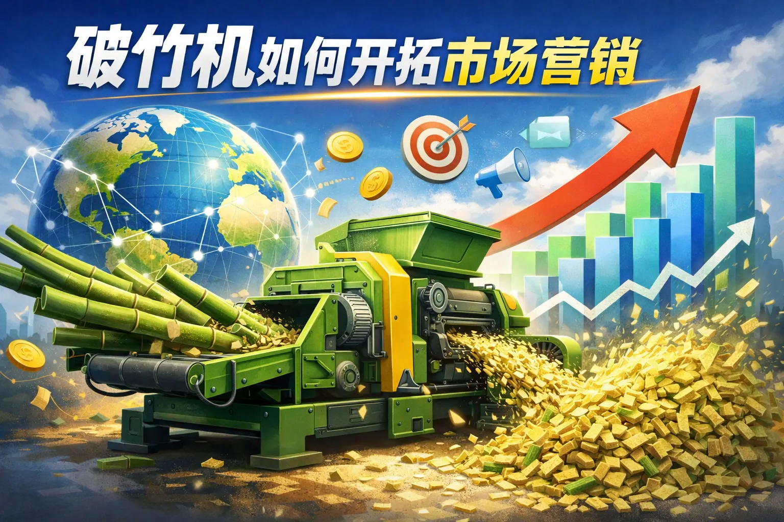 破竹机如何开拓市场营销