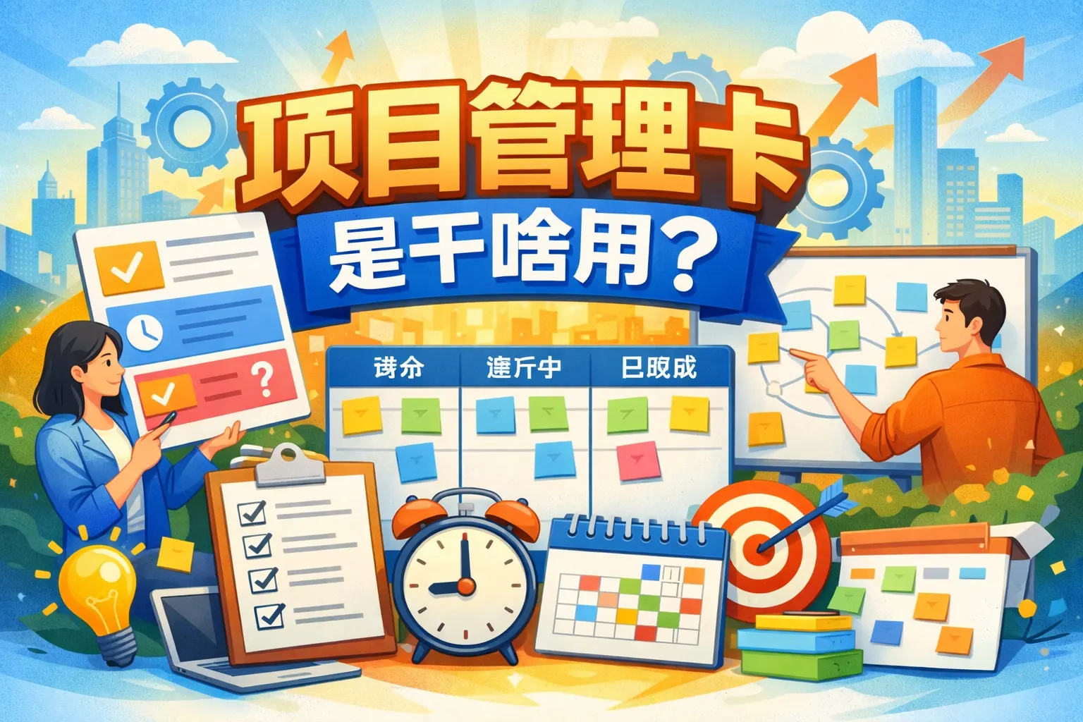 项目管理卡是干啥用