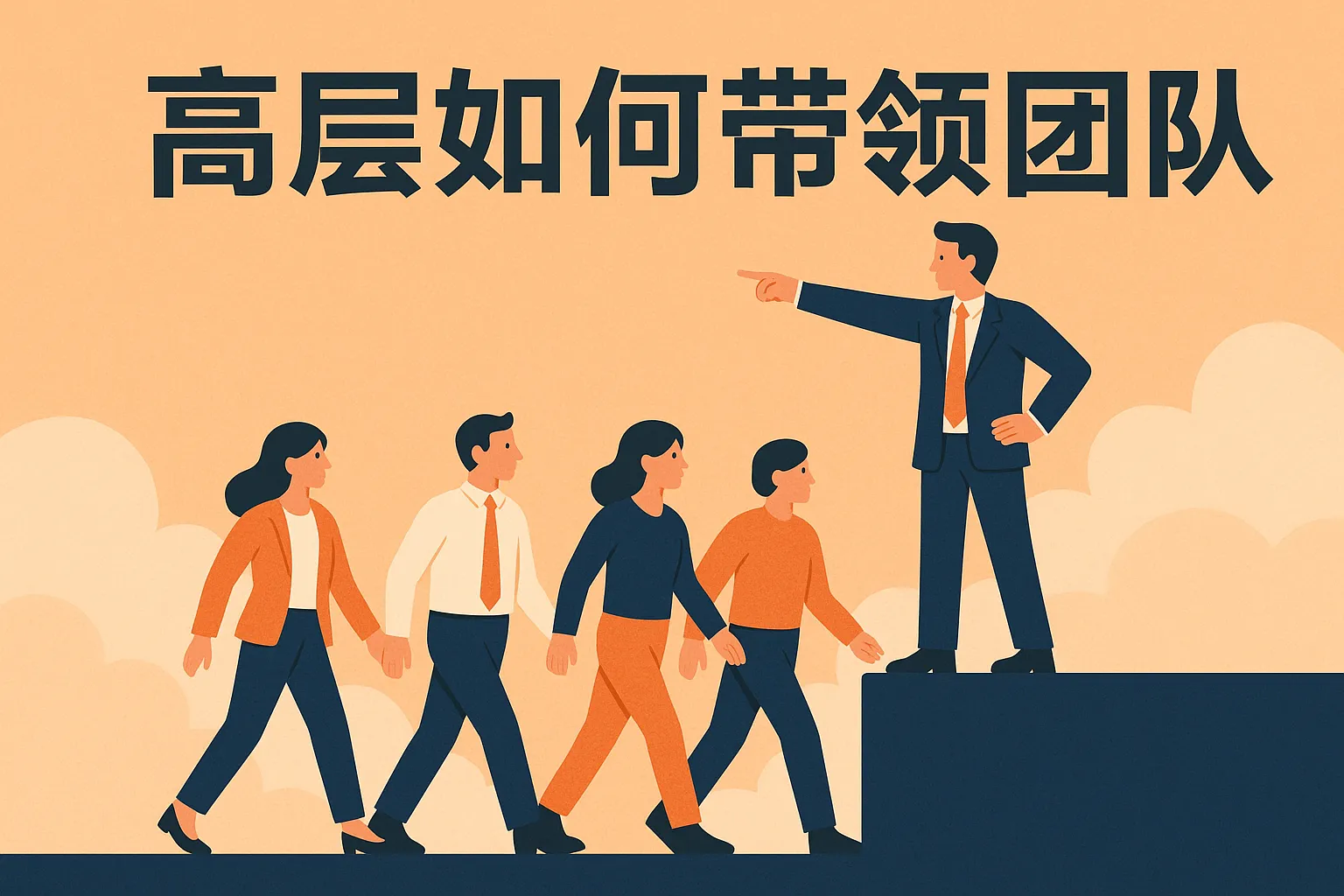 高层如何带领团队