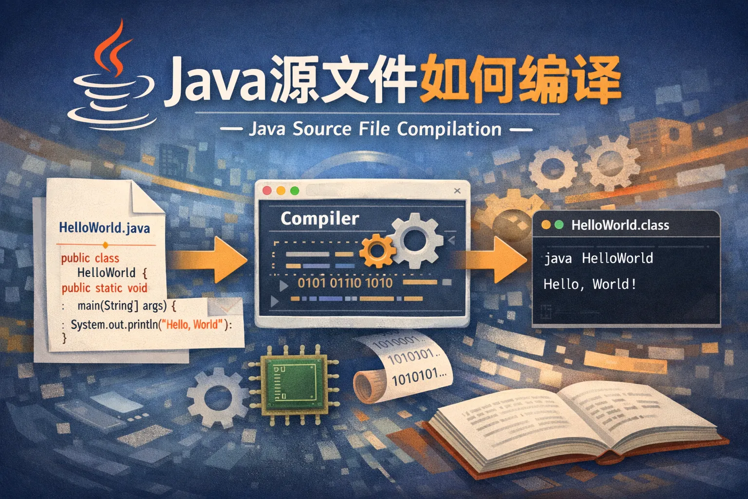 java源文件如何编译