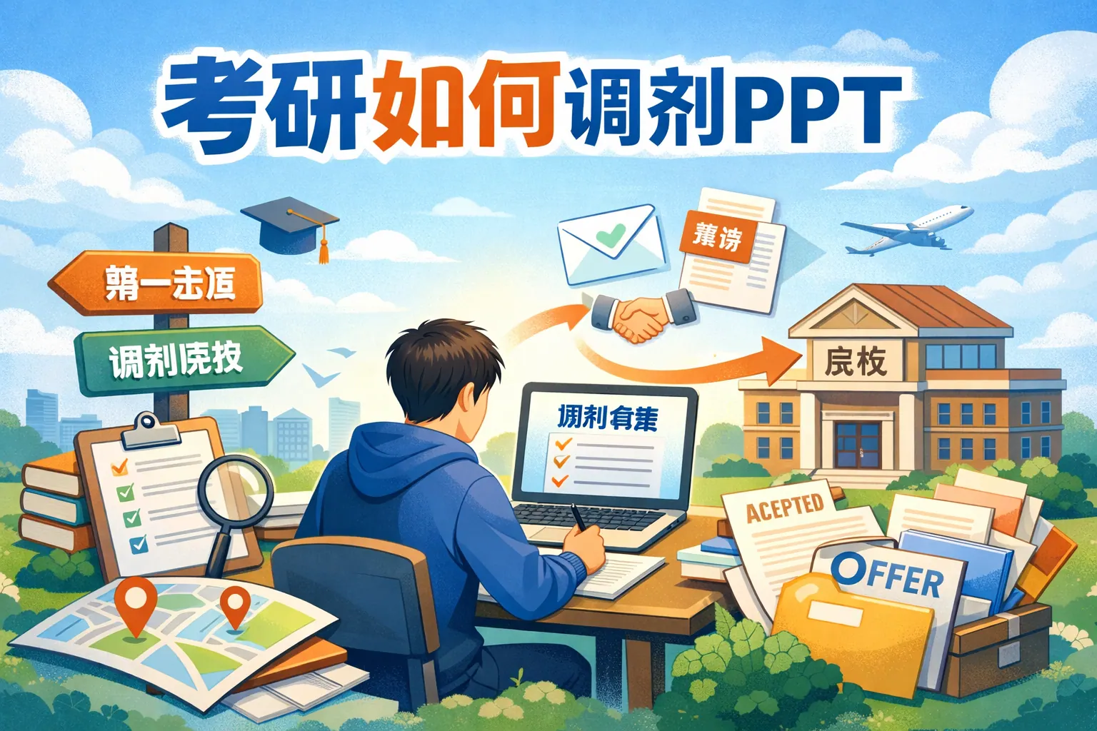 考研如何调剂PPT