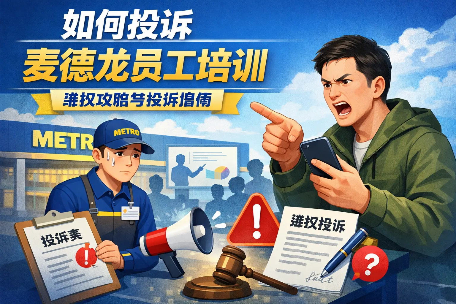 如何投诉麦德龙员工培训