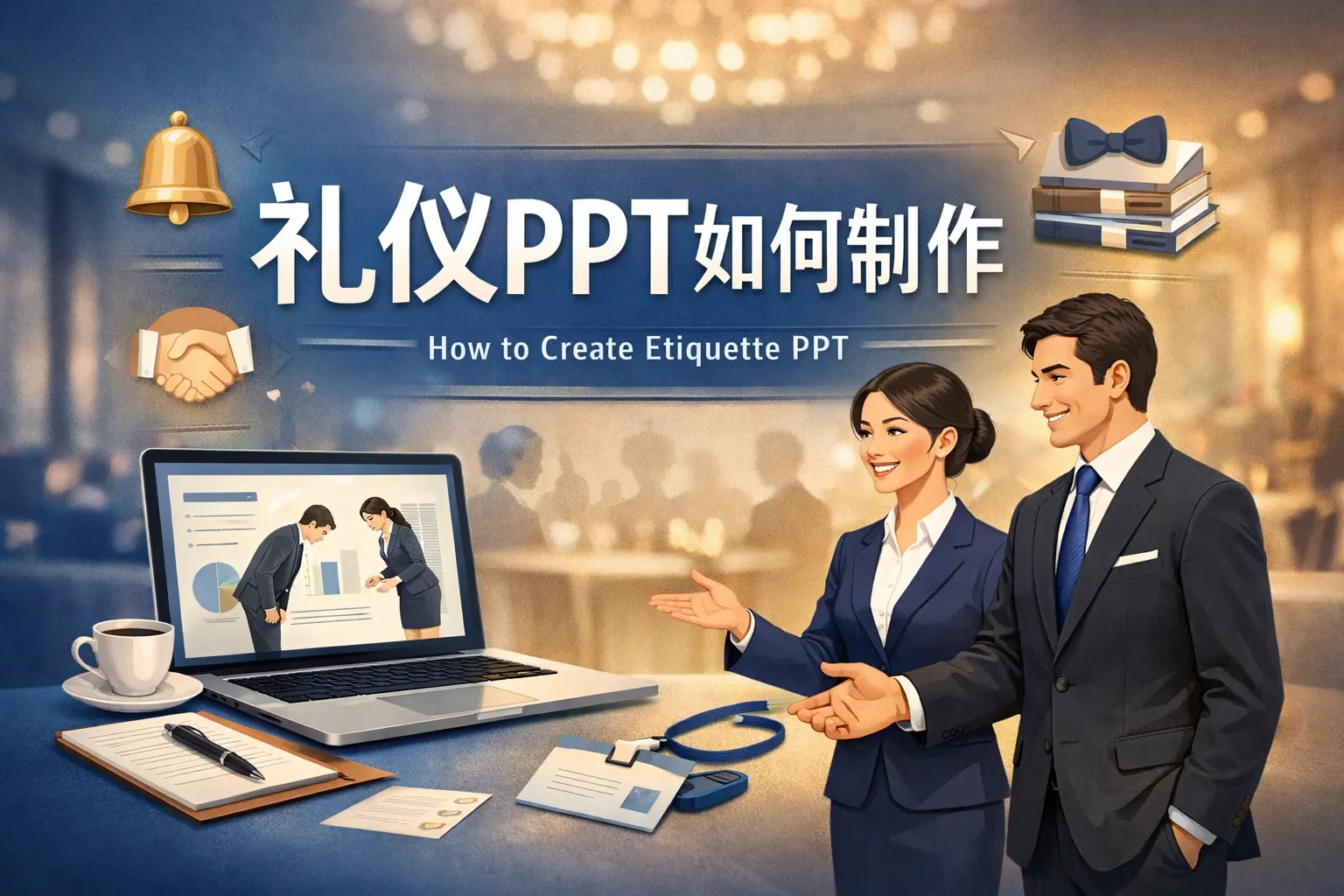 礼仪PPT如何制作