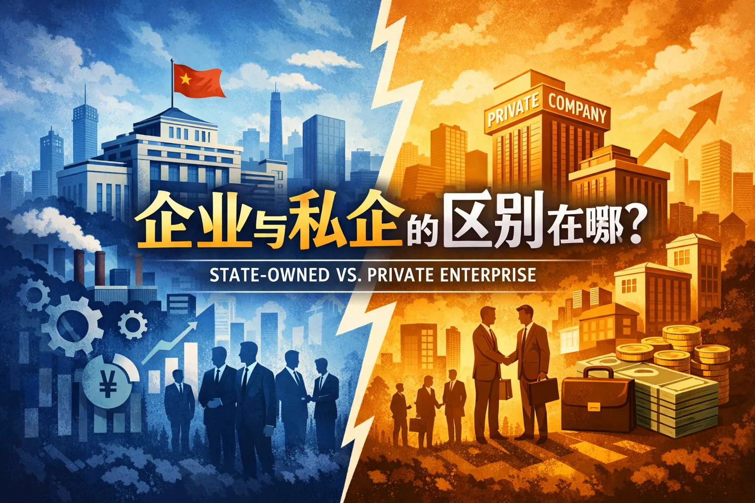 企业与私企的区别在哪