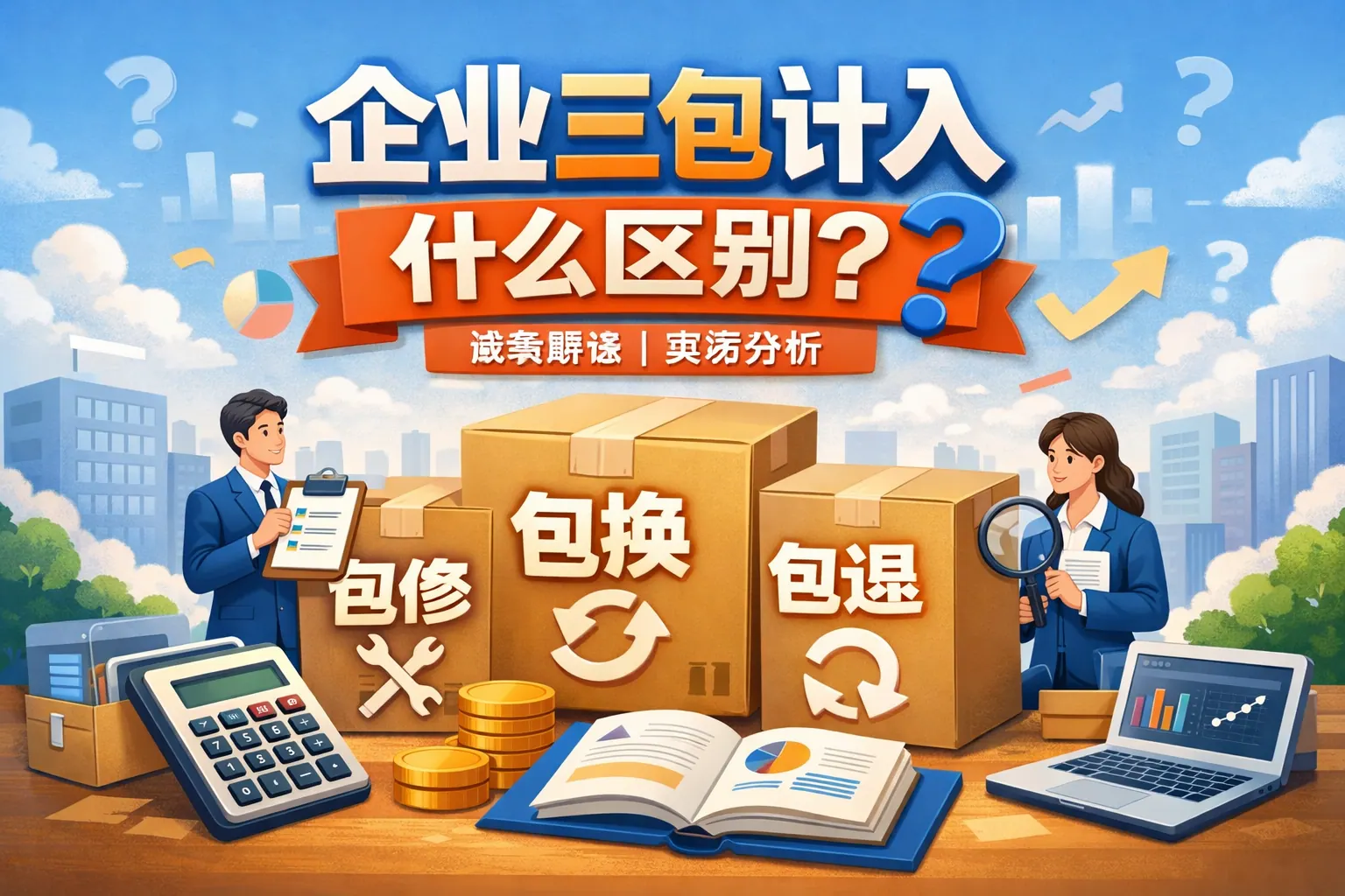 企业三包计入什么区别
