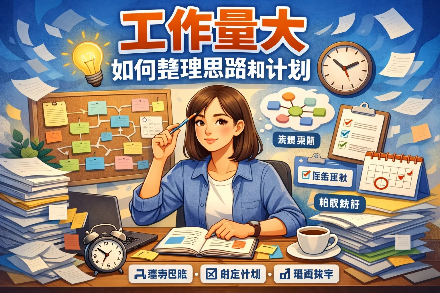 工作量大如何整理思路和计划