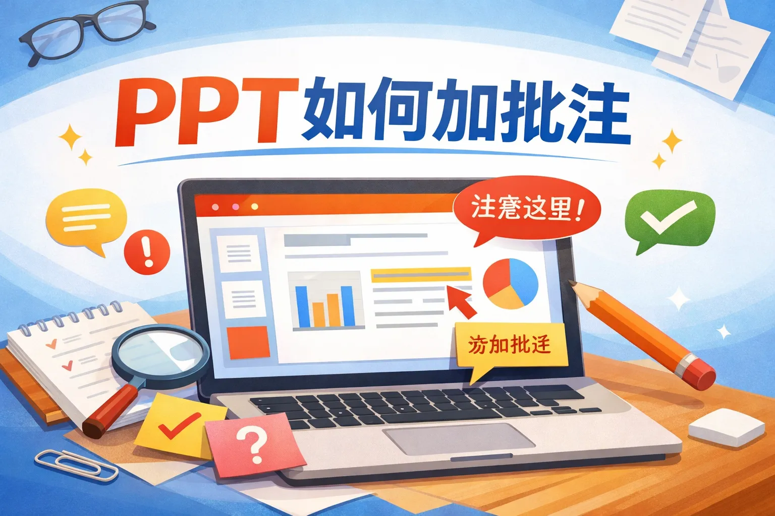 ppt 如何加批注