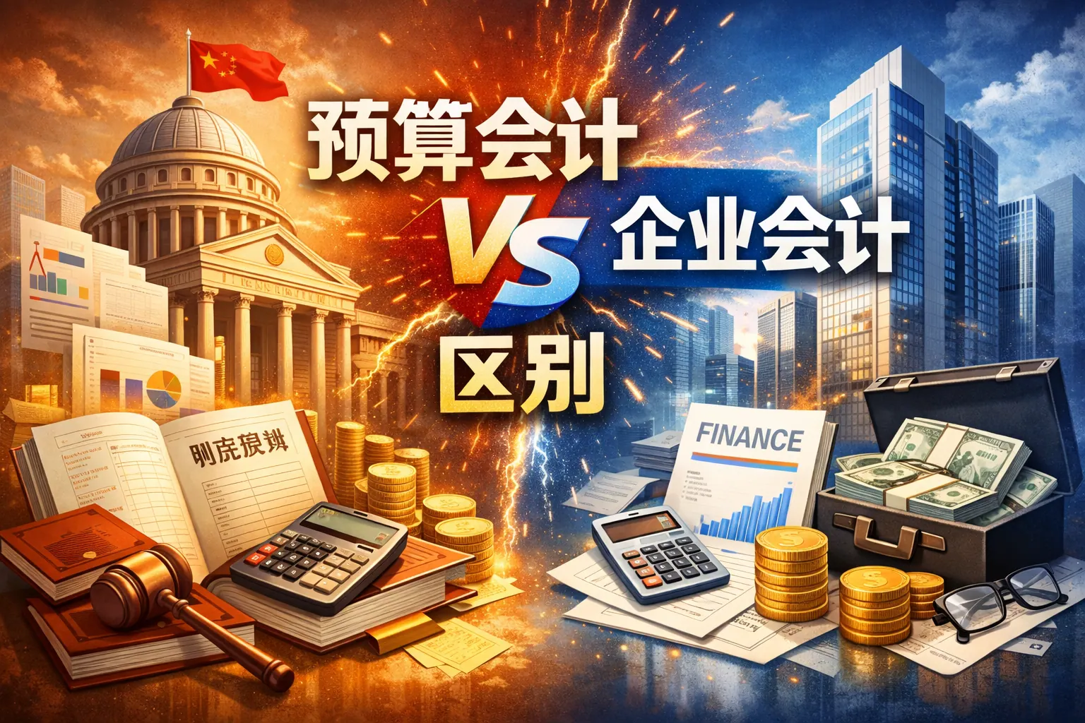 预算会计 企业会计区别